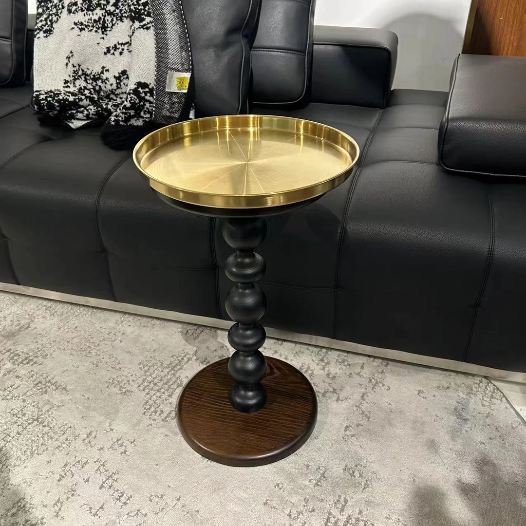 【中古边几】轻奢极简家用圆形客厅简约时尚创意简约北欧意式角几