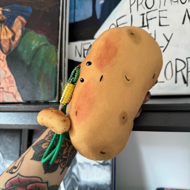 【土豆挂件】刘不想原创设计土豆玩偶手工缝制挂件玩偶