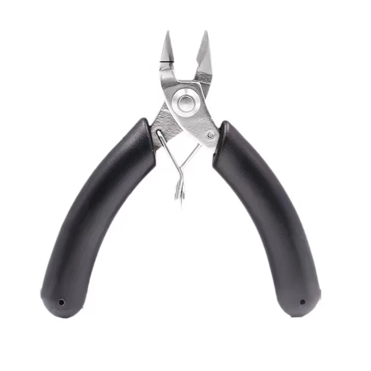 钢丝尖嘴钳多功能万用斜口钳迷你小斜嘴钳手工