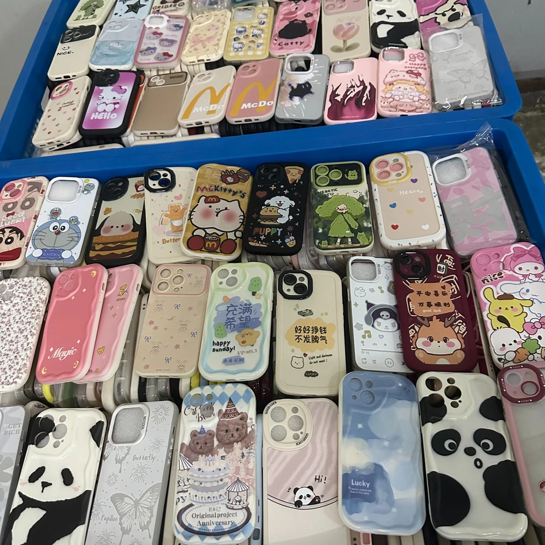 【B链接】适用于苹果手机壳，默认微瑕可爱透明个性卡通