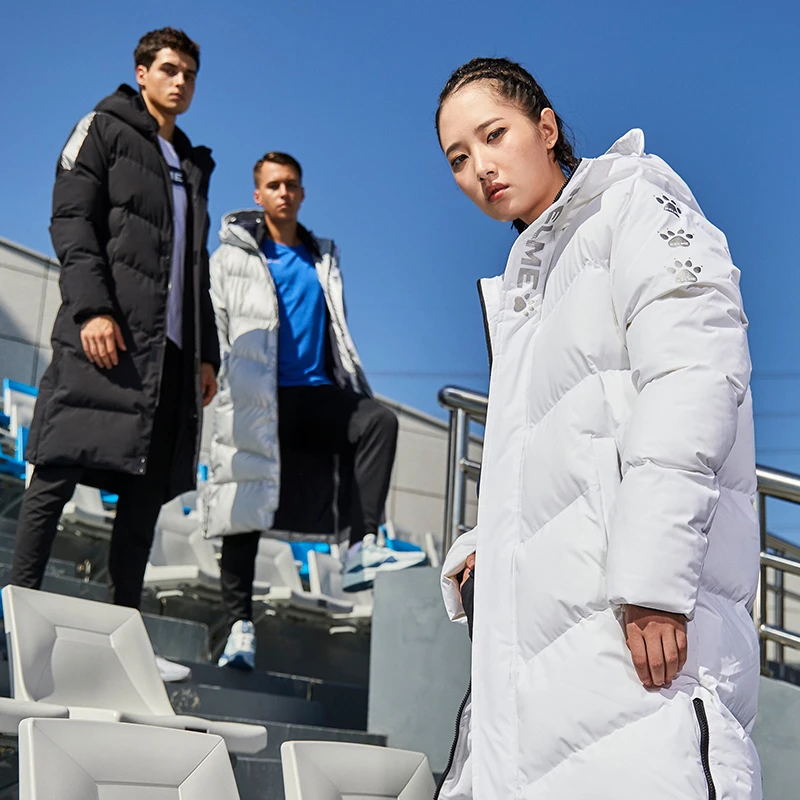 【年货节】卡尔美长款棉服运动加厚足球训练连帽体育生【LIFESTYLE