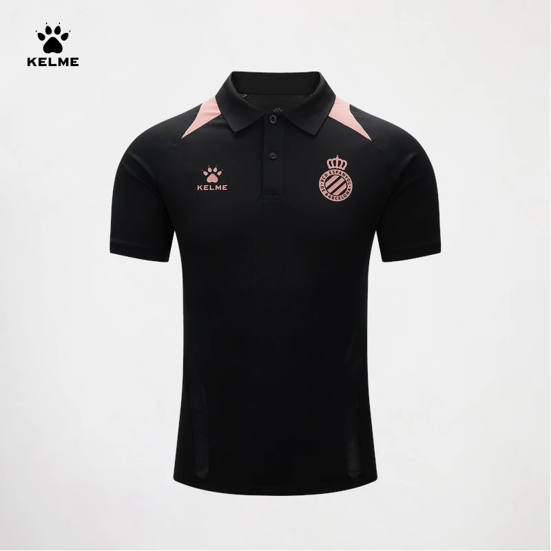 【皇家西班牙人出场polo】KELME卡尔美24-25赛季俱乐部球员同款polo