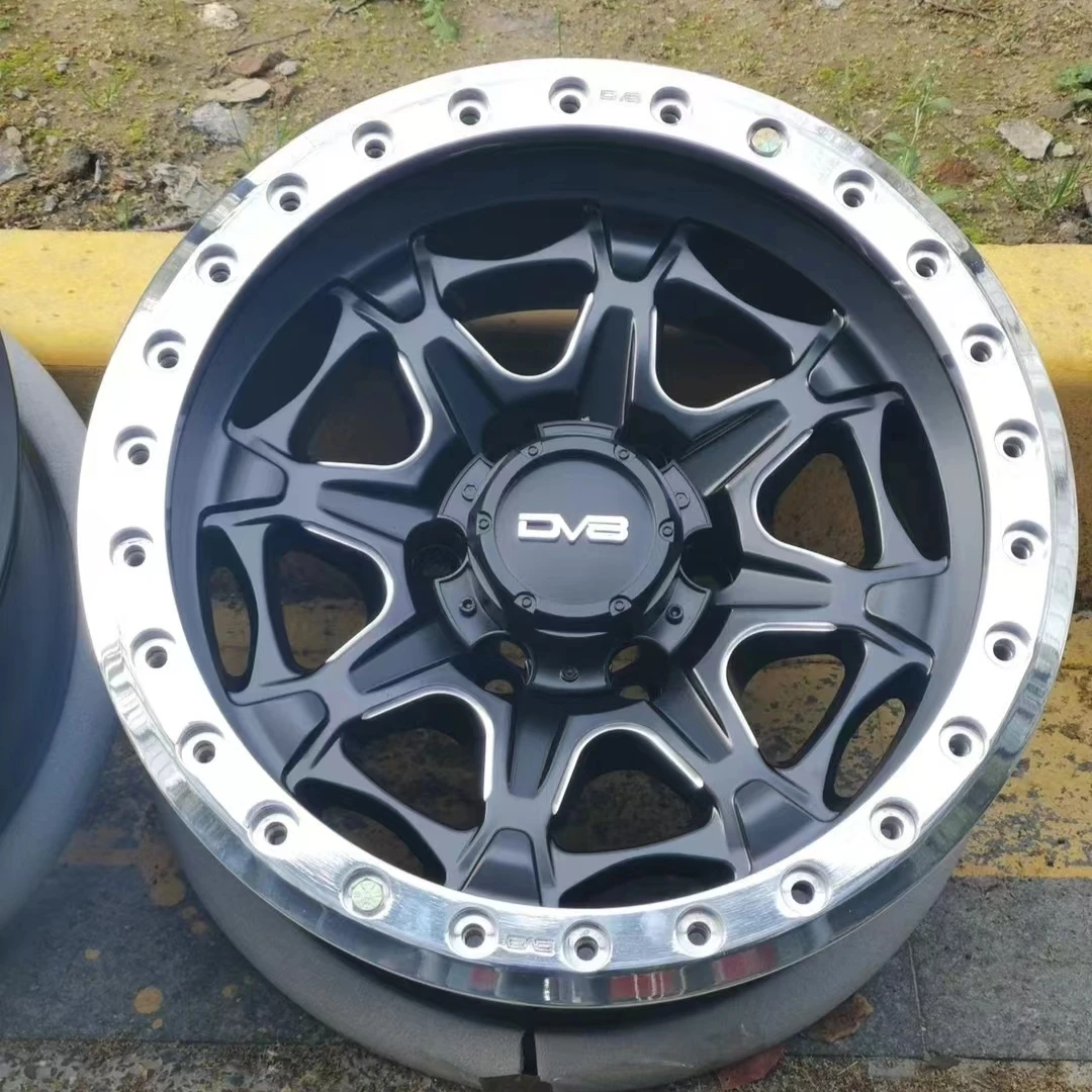 DV8全防脱越野轮毂17寸适合坦克300BJ40牧马人长城炮五十铃等