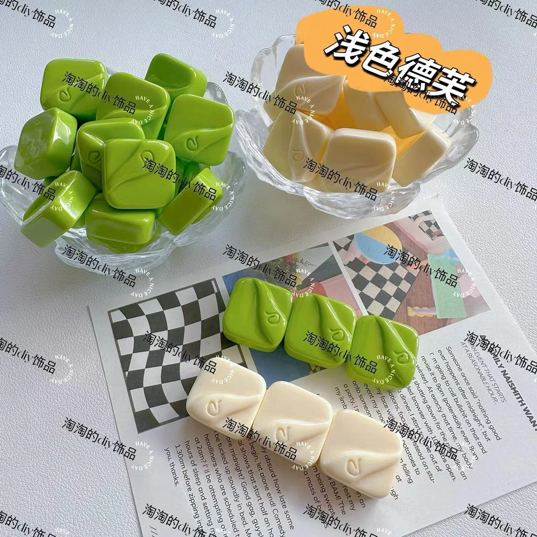 【甜品单拍链接/3单包邮】树脂手工diy饰品可爱配件新店冲量小食玩