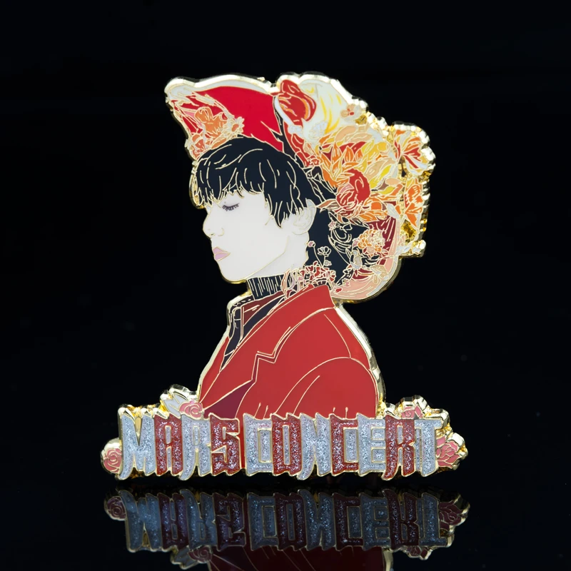 华晨宇周边火星演唱会金属徽章饰品专辑同款衣服娃娃手办礼物包包