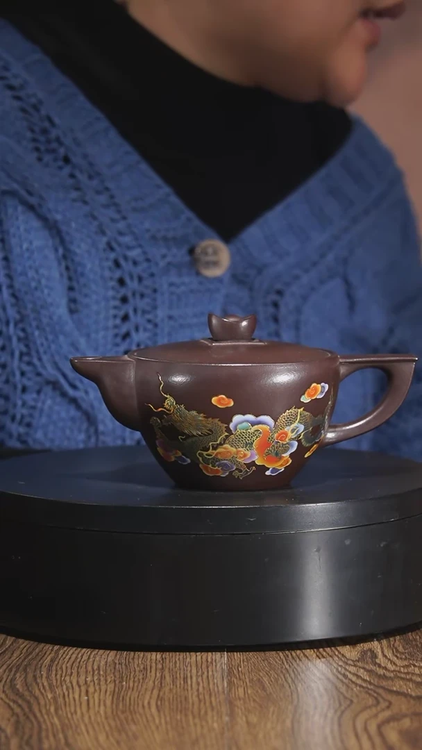 【闪购商品】宜兴原矿紫砂壶茶壶230C