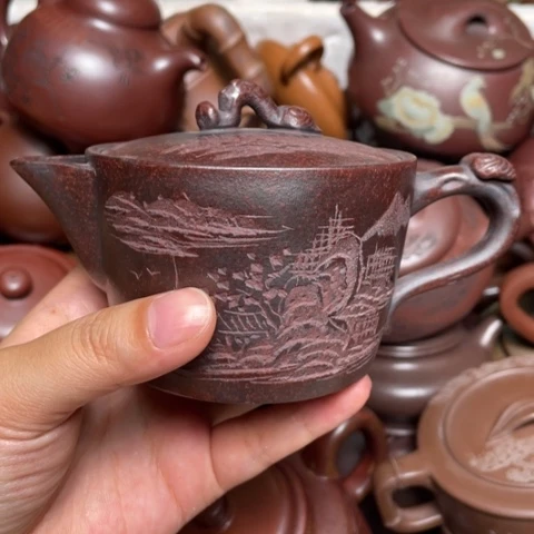 紫砂茶壶宜兴紫砂壶220c