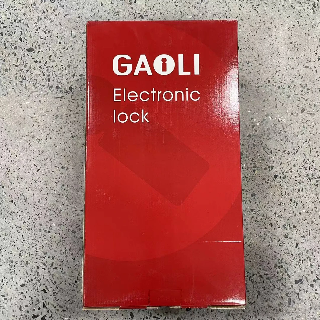 【标准锁体】GAOLI高利 智能门锁指纹锁密码锁  防盗门家用