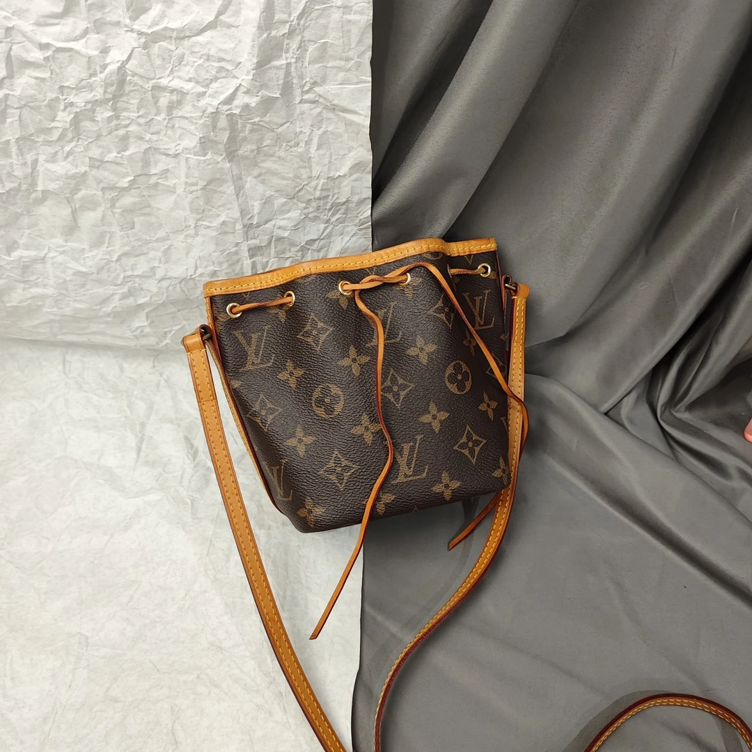 95新 LouisVuitton/路易威登 【文子姐专属】W623/老花水桶包882643