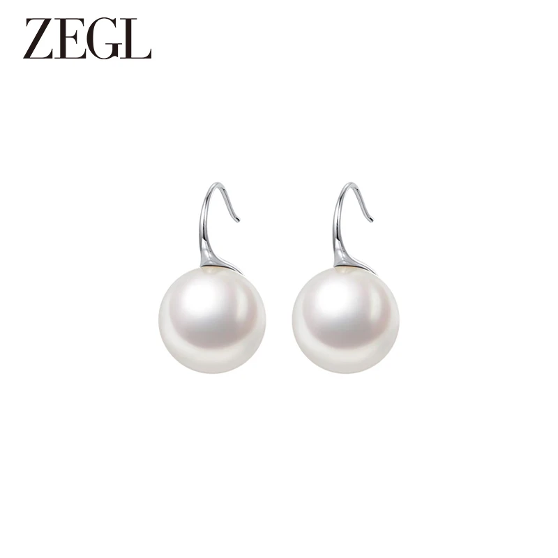 ZEGL姣姣澄光耳环轻奢小众气质简约素款设计个性首饰