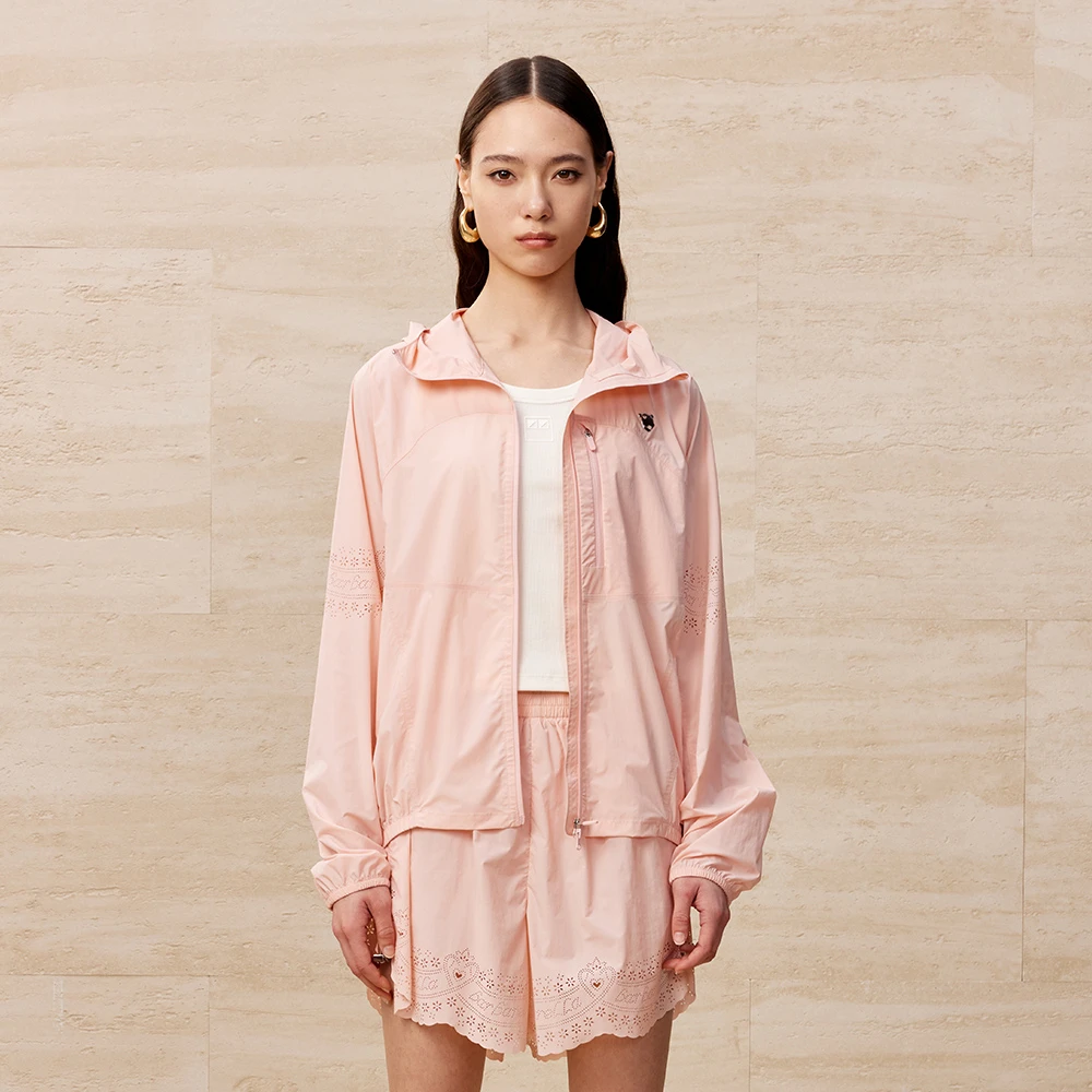 UOOYAA/乌丫夏季经典款【BarBarella】轻薄透气运动夹克9182