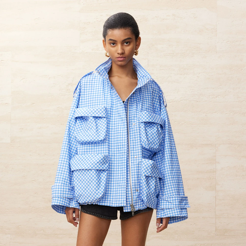 UOOYAA/乌丫「波普维希格」系列立体口袋工装夹克UY24162W125203