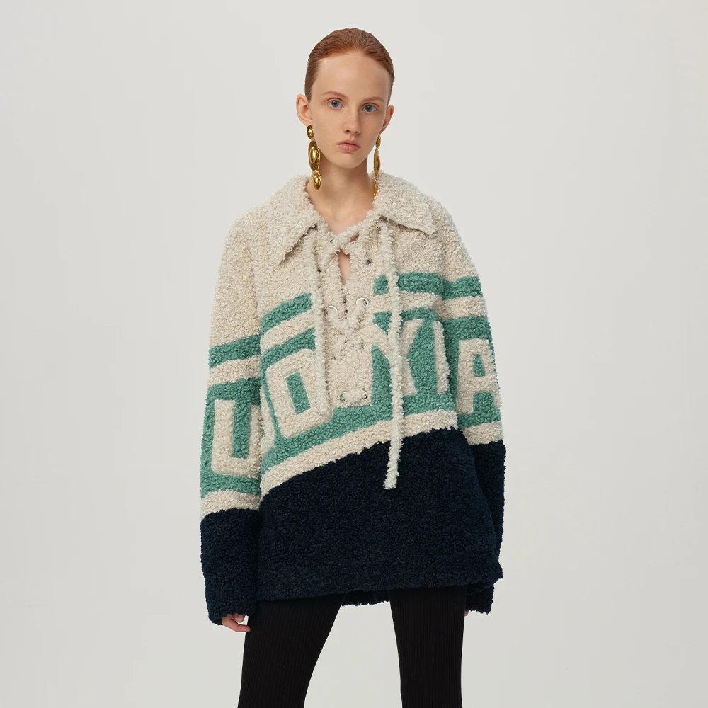 UOOYAA/乌丫UY系带卫衣UY22452E109118