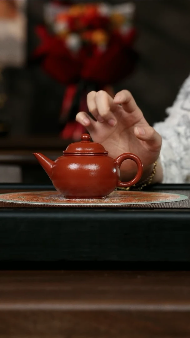 【闪购商品】紫砂茶壶QYJ 贵妃大红袍 水平 200cc
