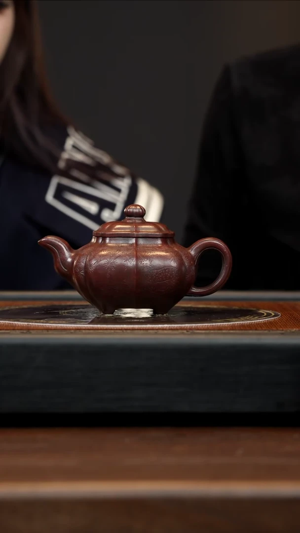 【闪购商品】紫砂茶壶WYS 大彬金砂 传炉 270cc