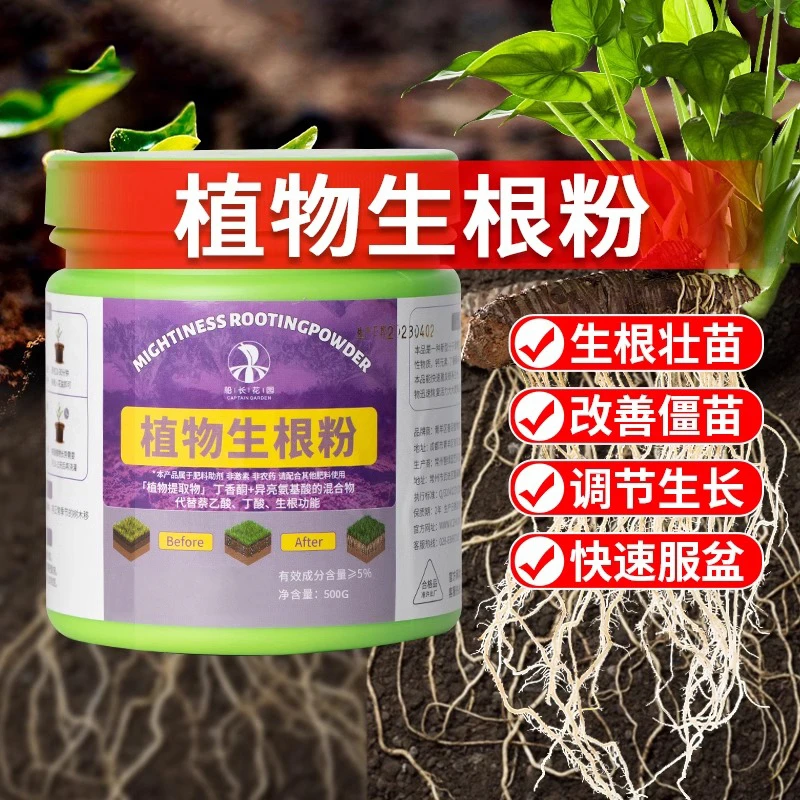植物生根粉植物水溶肥料移栽扦插快速生根营养液花园生根壮苗剂