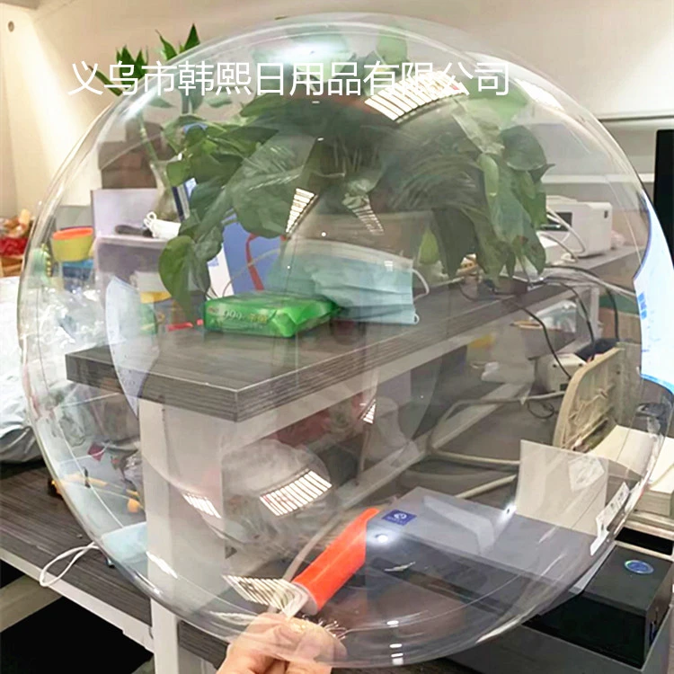 网红免拉伸波波球花束透明波波气球常温高温低温波波球球皮正圆