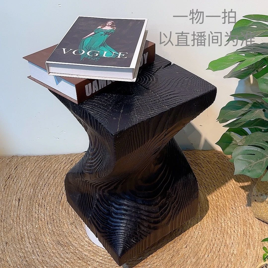一物一拍链接，请以直播间为准.干泡台壶承香樟木原木茶几 边几