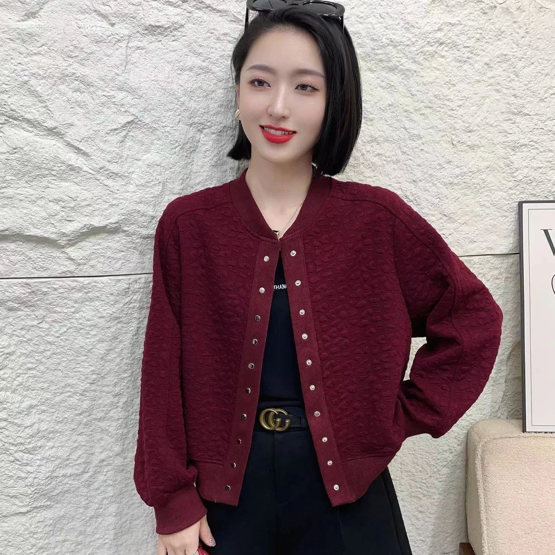 8612时尚洋气棒球服