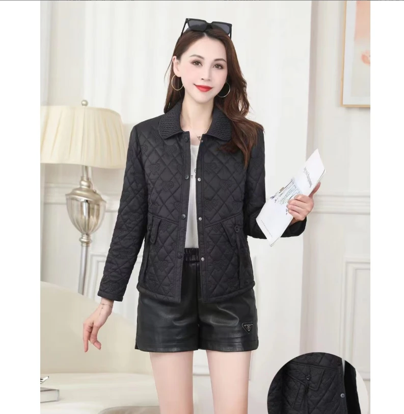 23B19翻领时尚外套