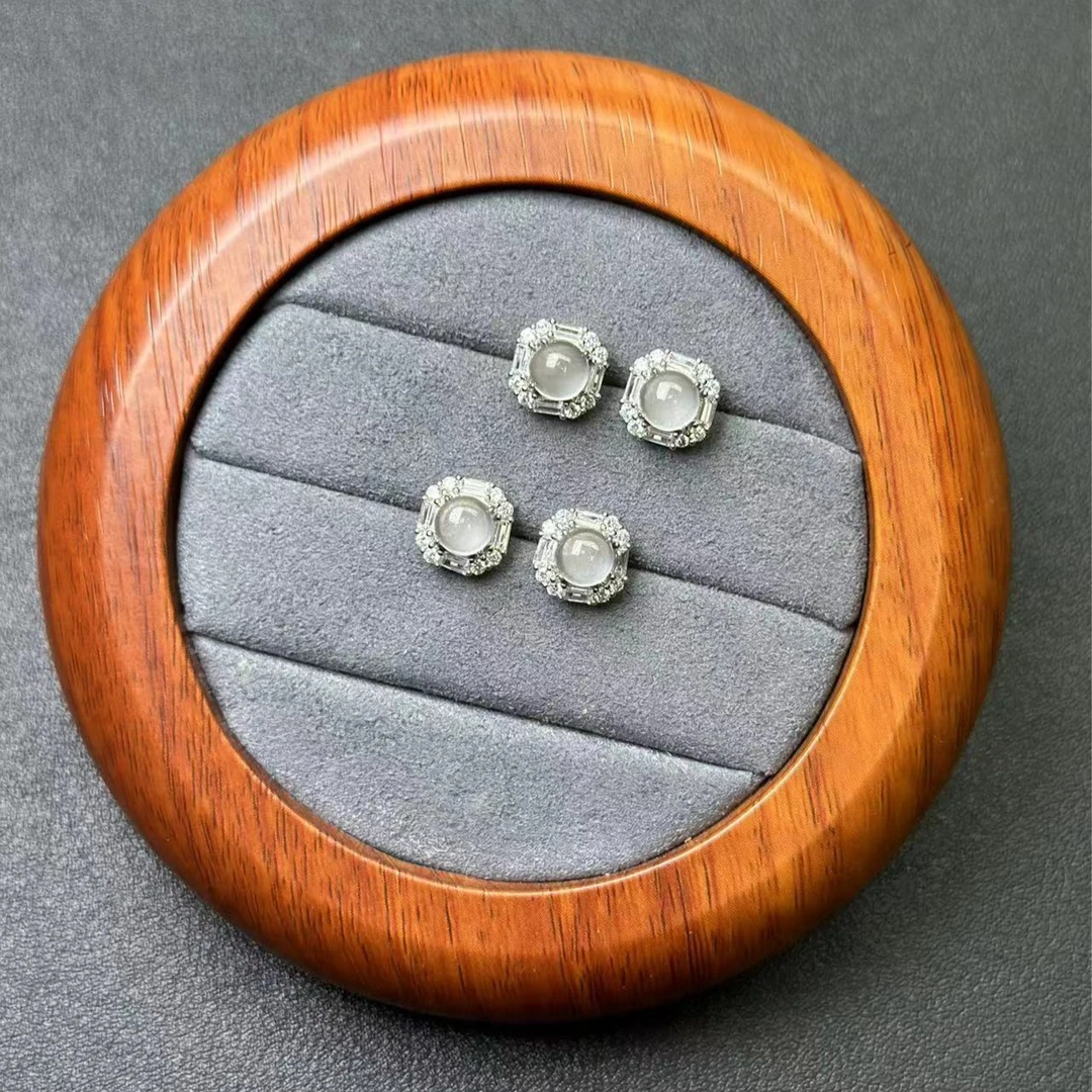 925银耳饰 1101-38银s925水沫耳饰