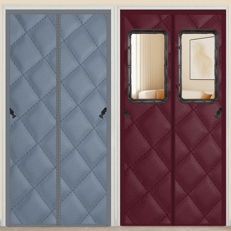 娇语冬季棉门帘加厚家用农村大门夹棉保暖防寒防风隔断挡风御寒帘