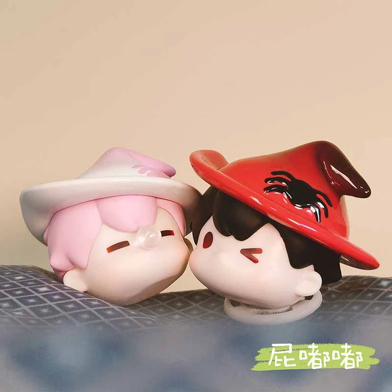 小一爱拆盒【吃鱼+后两位相加】-屁嘟嘟糖果头系列潮流玩具盲盒