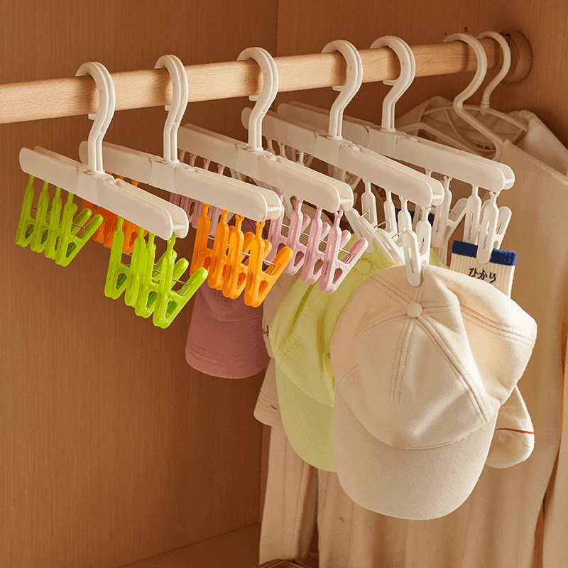 旅行衣架便携带夹子出差伸缩非必备神器用品外出旅游可折叠晾衣夹