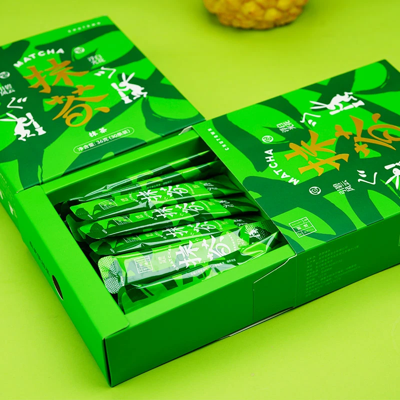 初透素涛纯抹茶粉 (独立条装)30条/盒 健身外出携带方便泡水直饮