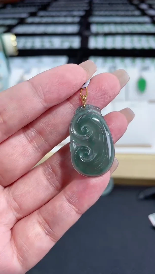 【闪购商品】翡翠颈饰18K金镶嵌多样性发一件多人@@CMT1764-5