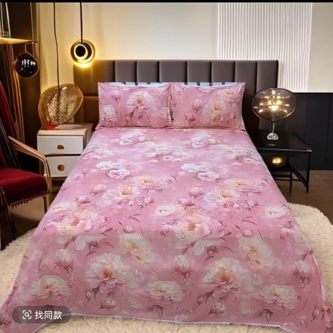 纯棉加密布料床单被套四件套（雍容华贵）1