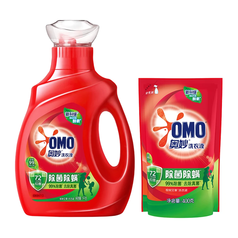 奥妙除菌除螨洗衣液1kg+400g