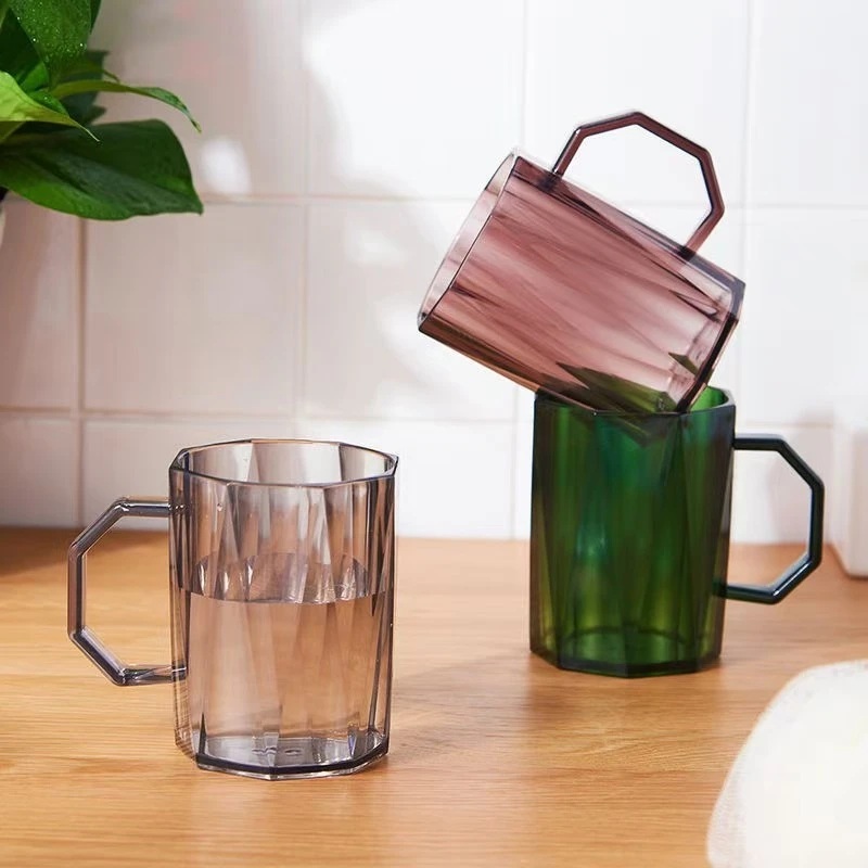 （新疆）ins风可爱透明漱口杯网红牙刷杯家用情侣洗漱杯