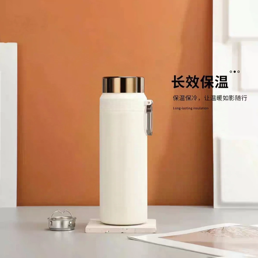（新疆包邮）不锈钢大容量户外运动水杯简约保温杯
