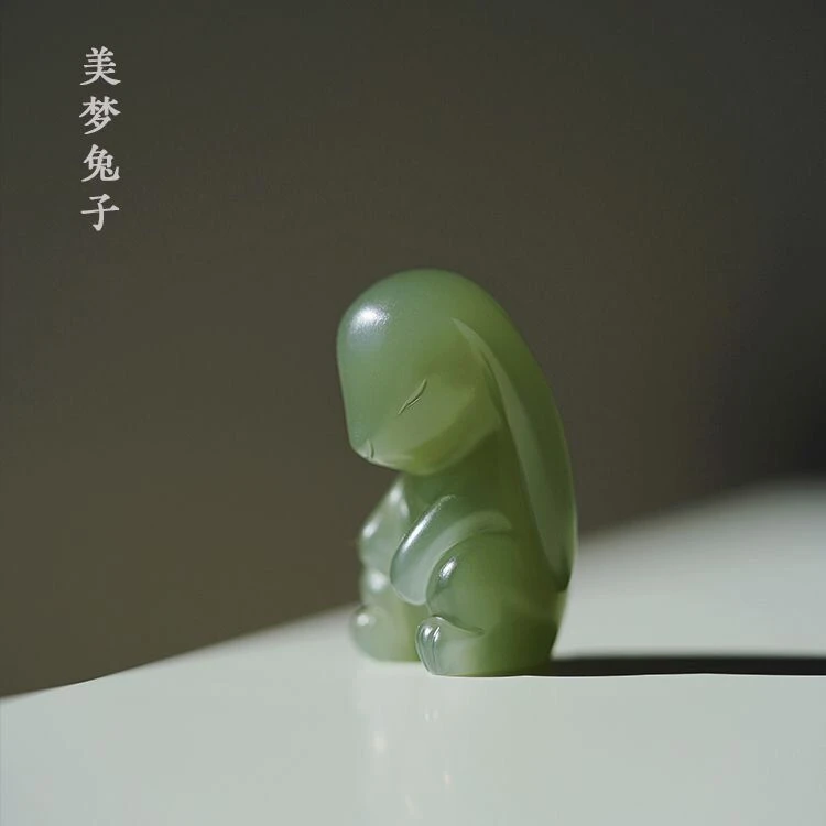 【美梦兔】轻奢手工打磨美梦兔子挂件兔宝宝吊坠可爱兔吊坠情侣饰品