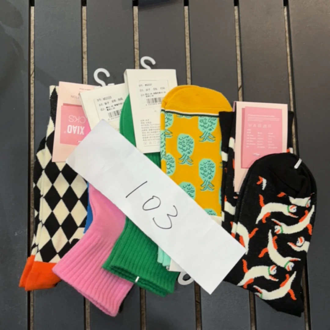秋冬彩袜福袋款5双