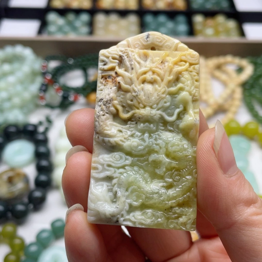 【闪购商品】蛇纹石玉手串未镶嵌?**?