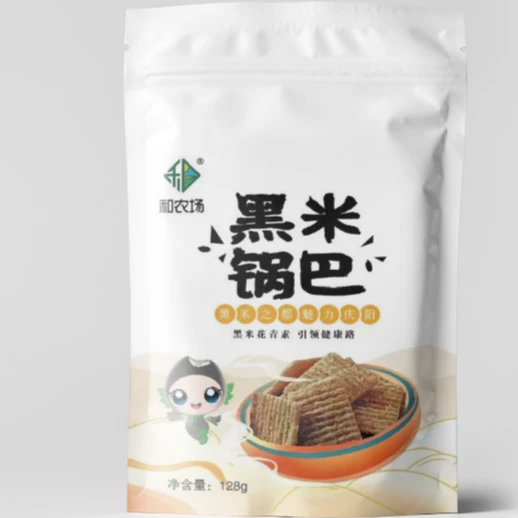 锅巴和农场零食黑米锅巴 休闲食品10包组合