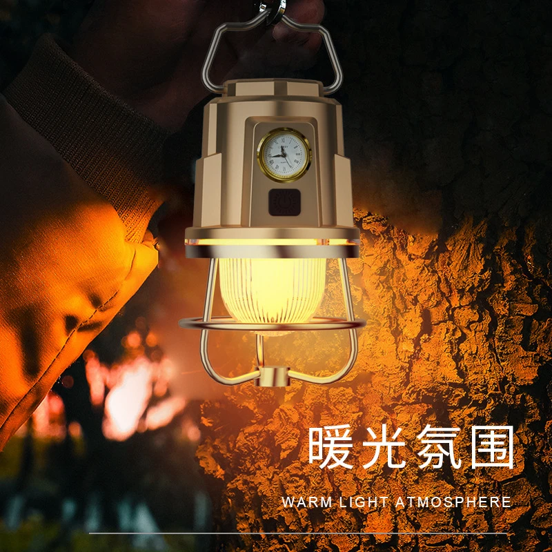 户外灯塔露营灯户外照明led灯营地氛围灯超长续航应急灯可充电