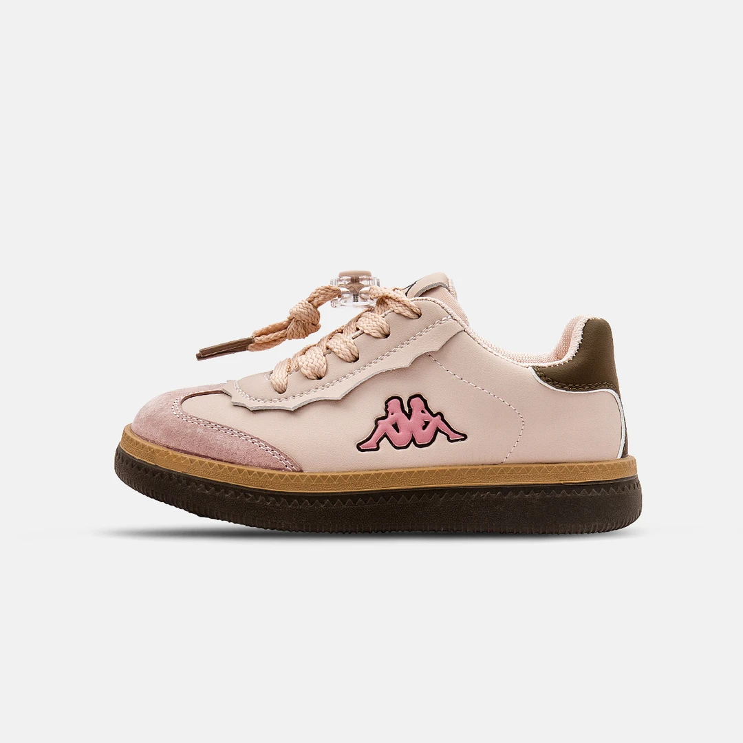 Kappa Kids卡帕新款男女同款美拉德休闲鞋软底百搭复古德训鞋3062