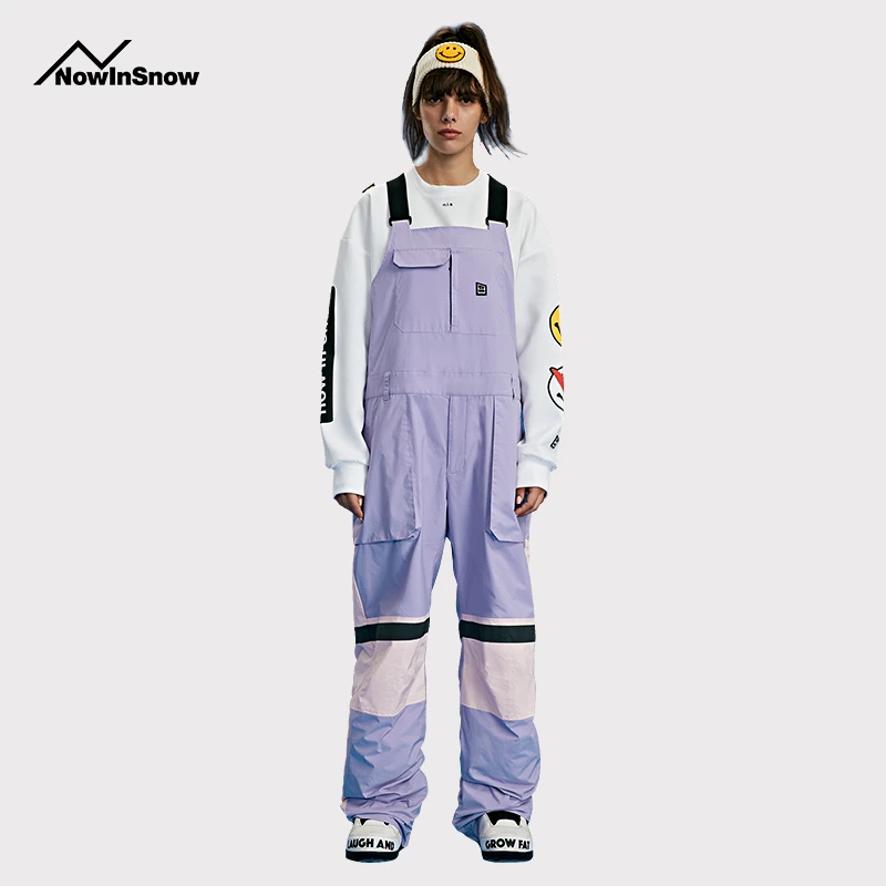 [2022新品预售]nis雪现单板滑雪服男女新款AIRGILL透气滑雪裤背带