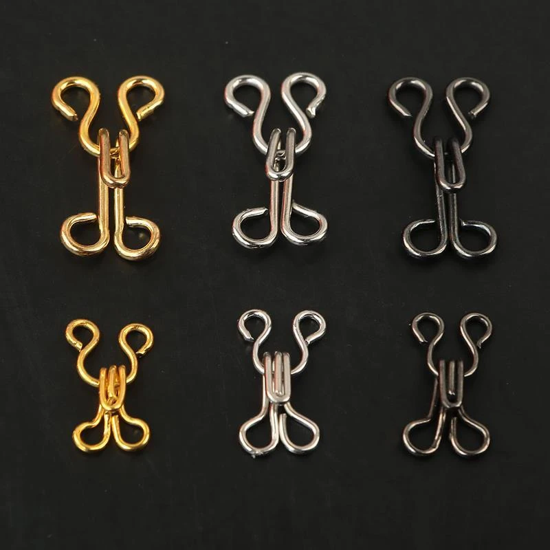 防走光隐形扣金属风纪扣小领钩裙子勾扣内衣挂钩衣服暗扣毛衣领扣