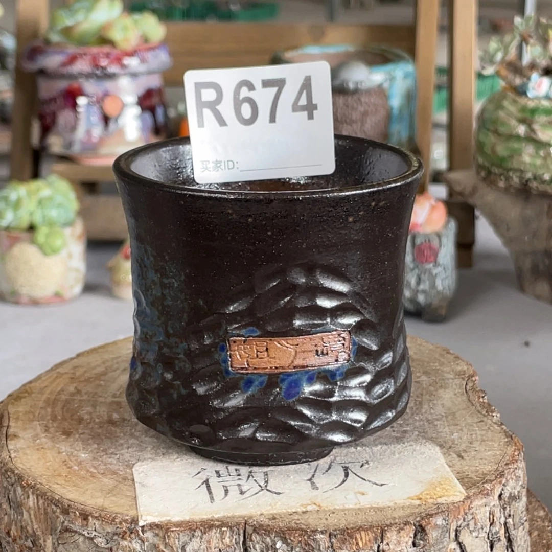 紫砂花盆陶瓷花盆