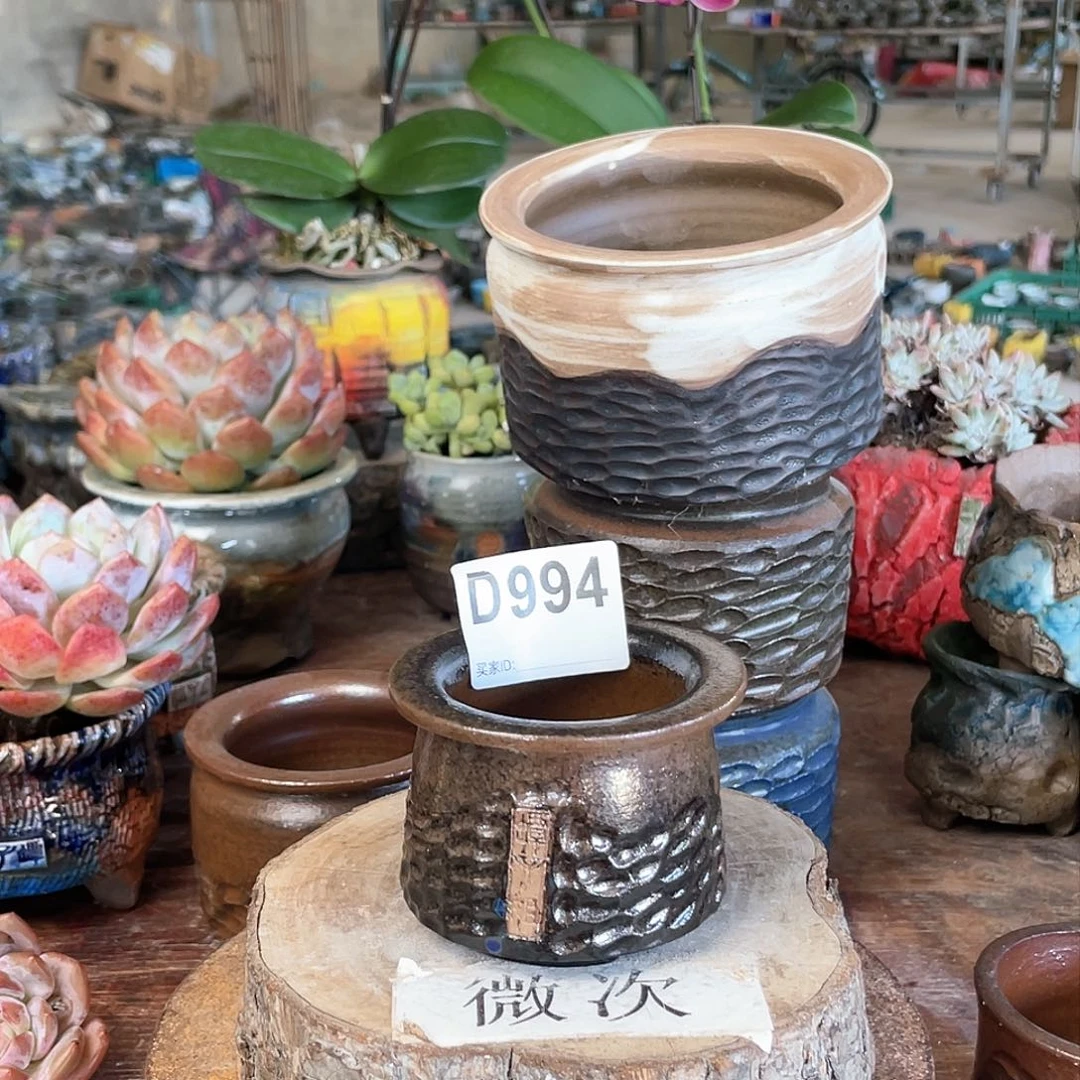 紫砂花盆开播福利 陶瓷花盆