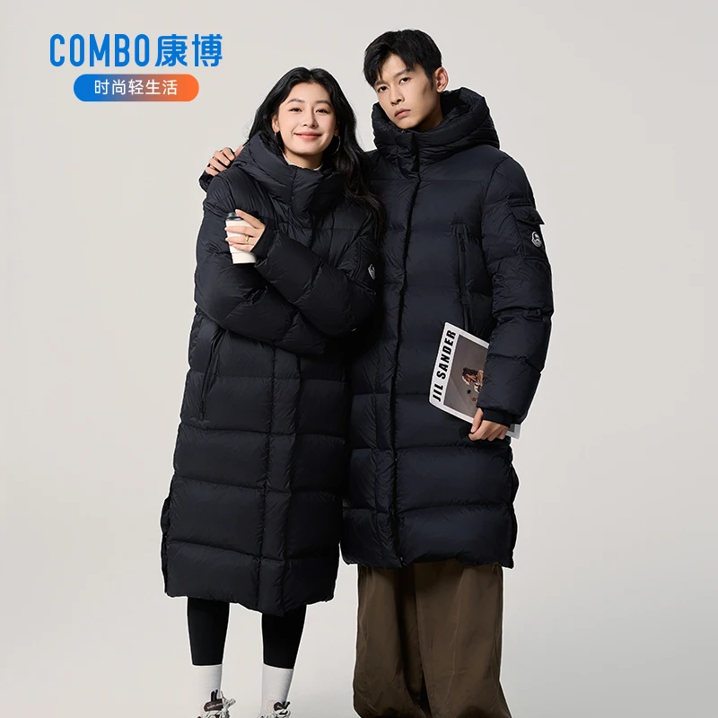 【崔万志专属】COMBO康博高充绒男女同款连帽大被子极寒系列羽绒服