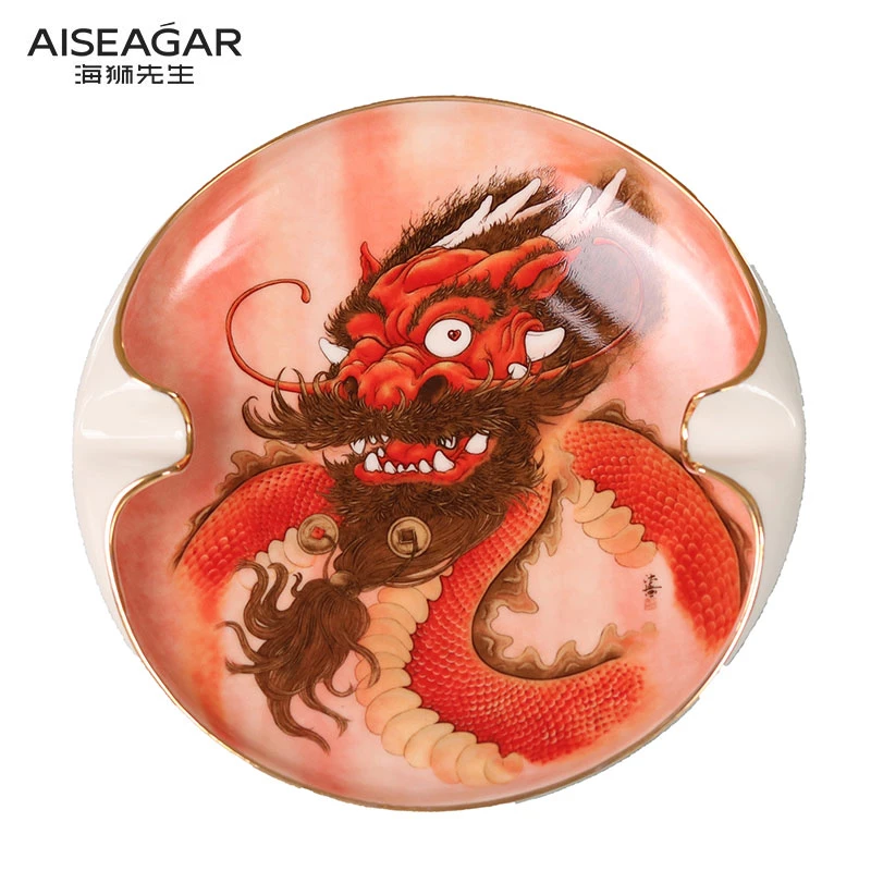 Aiseagar海狮先生雪茄烟灰缸 龙年限定版