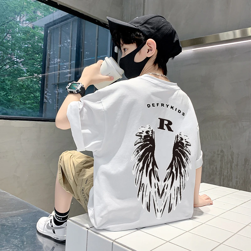 童装男女短袖t恤纯棉夏季新款儿童宝宝半袖上衣中小童