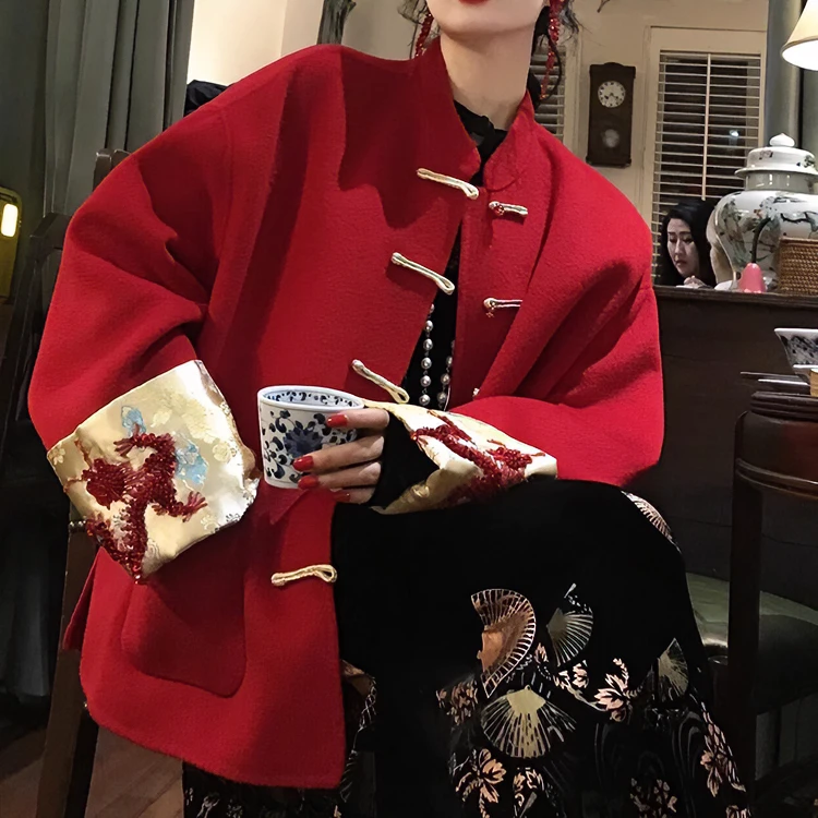 2024年早春新款新中式国风复古绝美气质流行高级感独特新中式外套