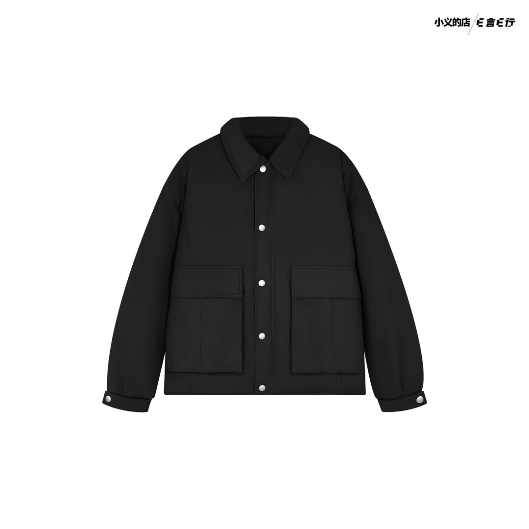 88522【●轻熟风●冬季新款90绒翻领夹克款】男士轻熟都市羽绒服