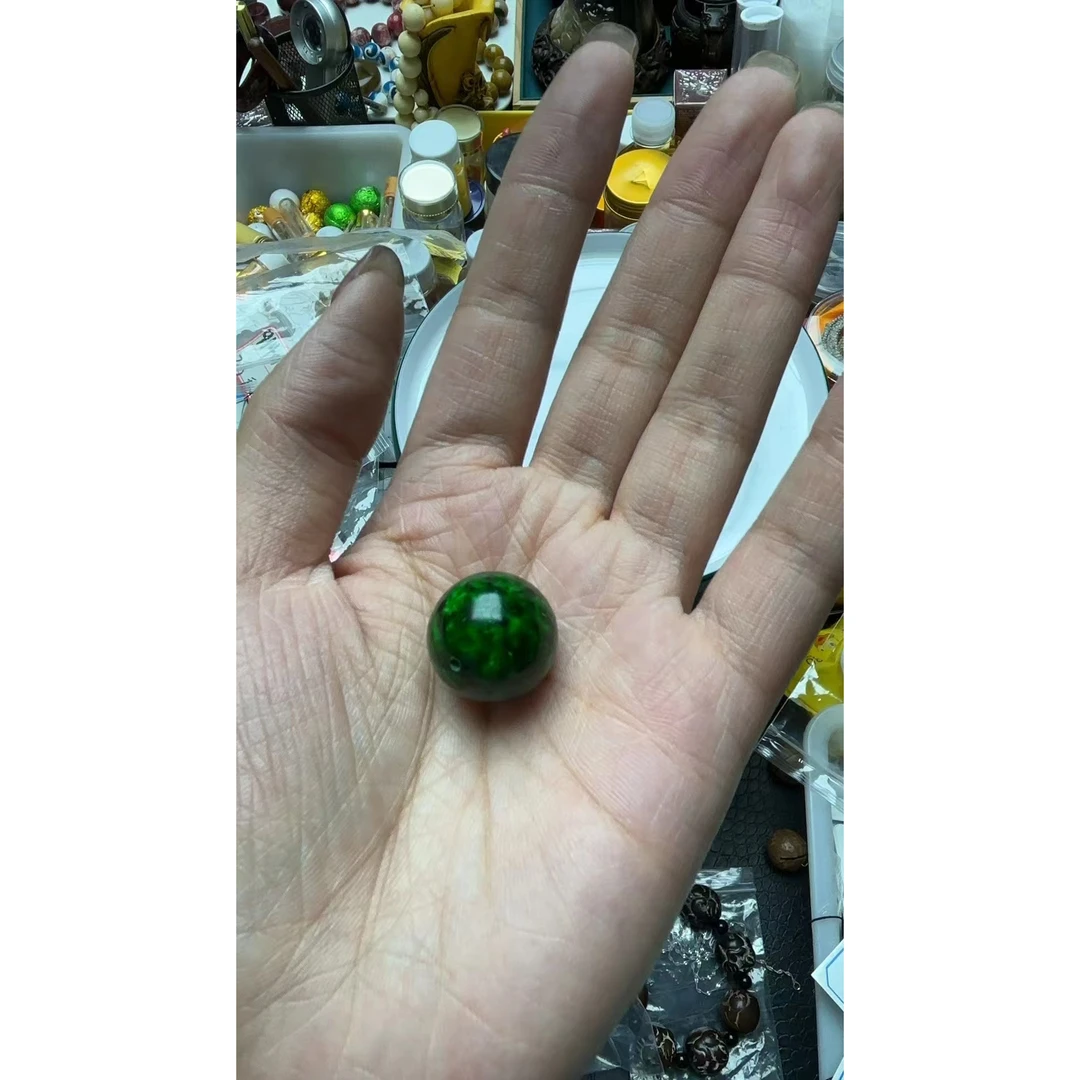 非金属玻璃吊坠 扎单珠坠18mm007